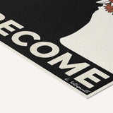 What we think, we become — Atelier — cotton-linen canvas texture and fine corner detail