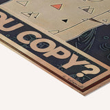 Hello Universe, do you copy? — cotton-linen canvas texture and fine corner detail