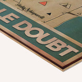 Inhale the aroma of possibility, exhale doubt — cotton-linen canvas texture and fine corner detail