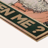 Are you kitten me ? — cotton-linen canvas texture and fine corner detail