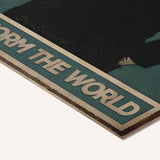 Melodies have the power to transform the world — cotton-linen canvas texture and fine corner detail