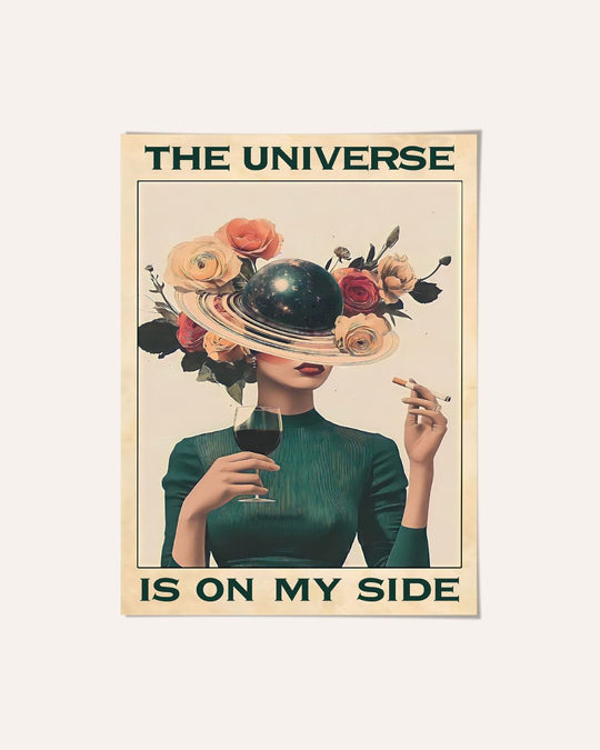 Het universum staat aan mijn kant 