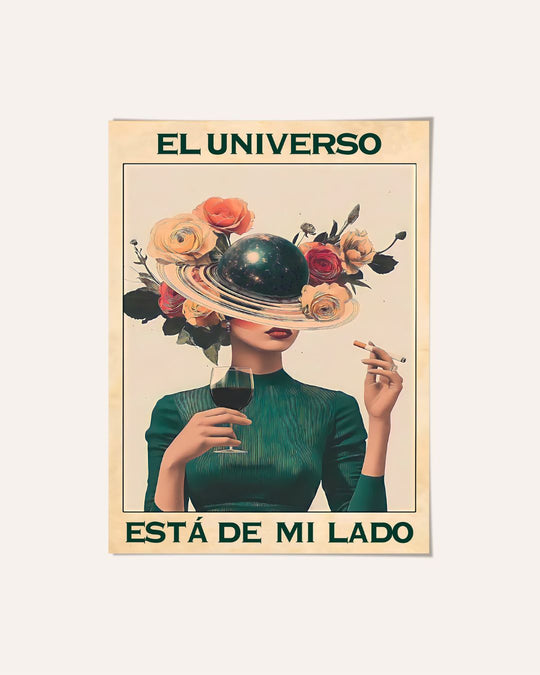Het universum staat aan mijn kant 