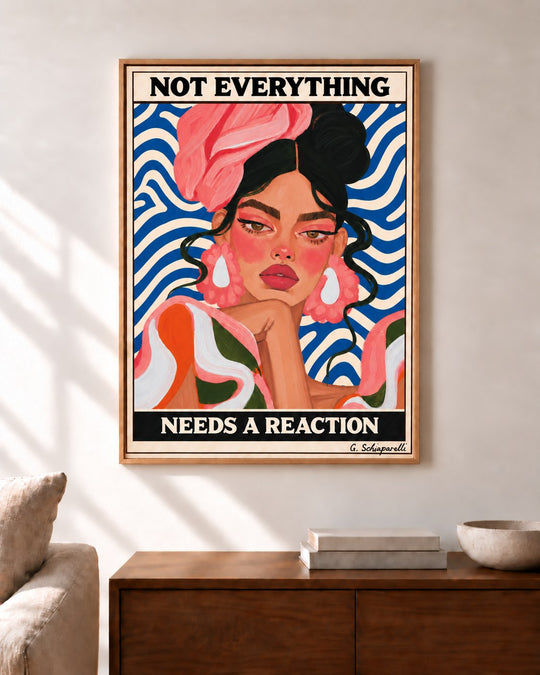 Not everything needs a reaction — Ambiance