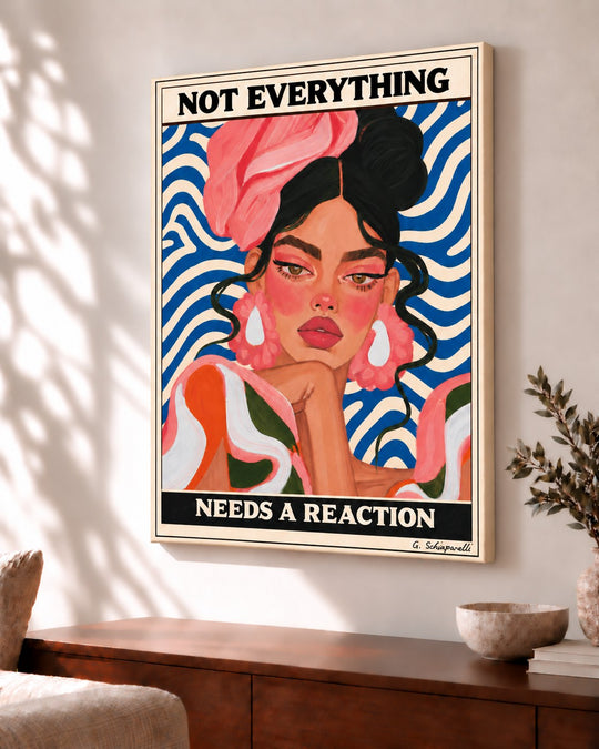 Not everything needs a reaction — Châssis