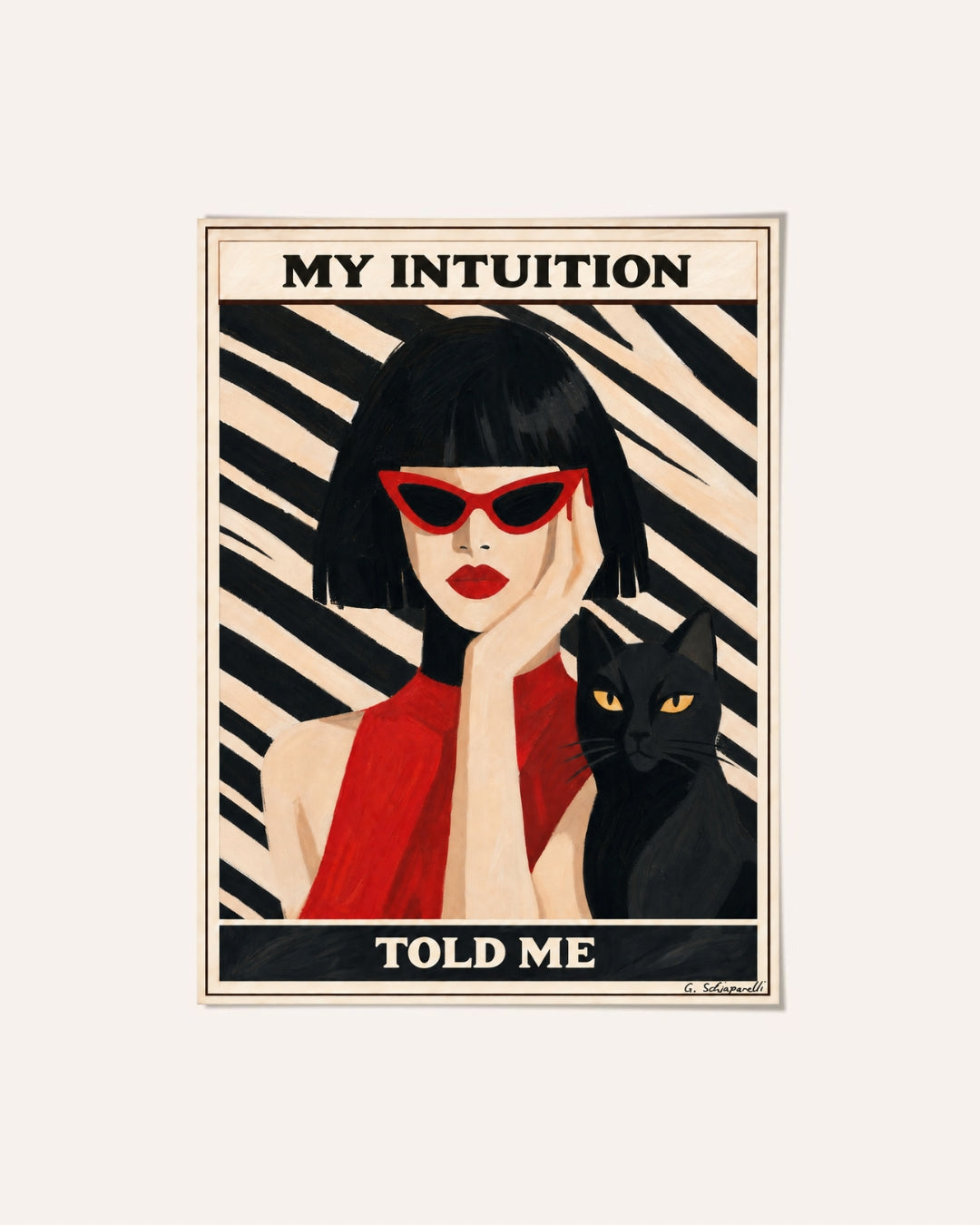 My intuition told me
