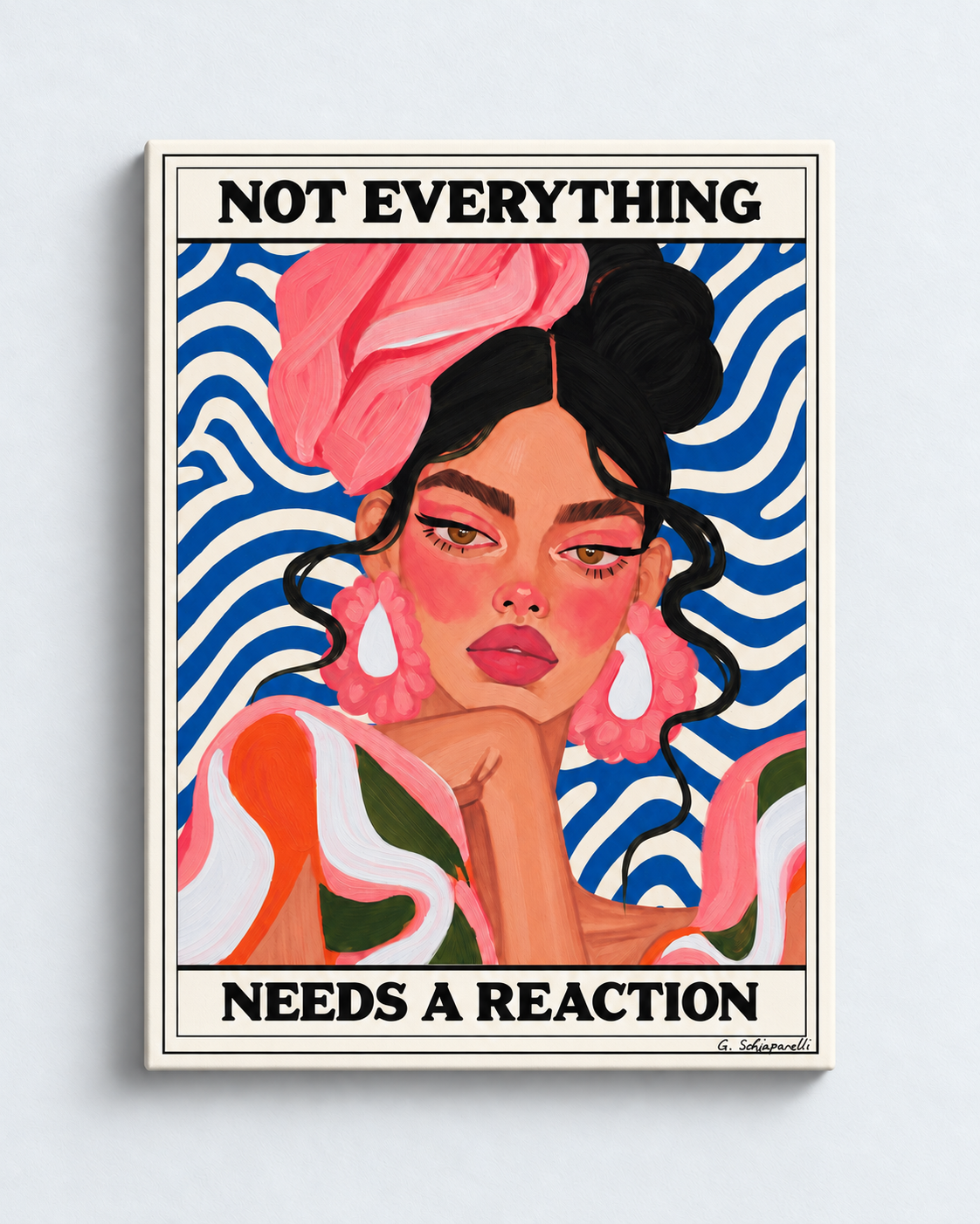 Not everything needs a reaction