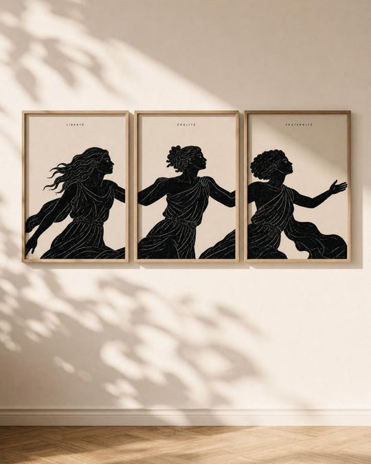 Triptyque — Liberté, Égalité, Fraternité