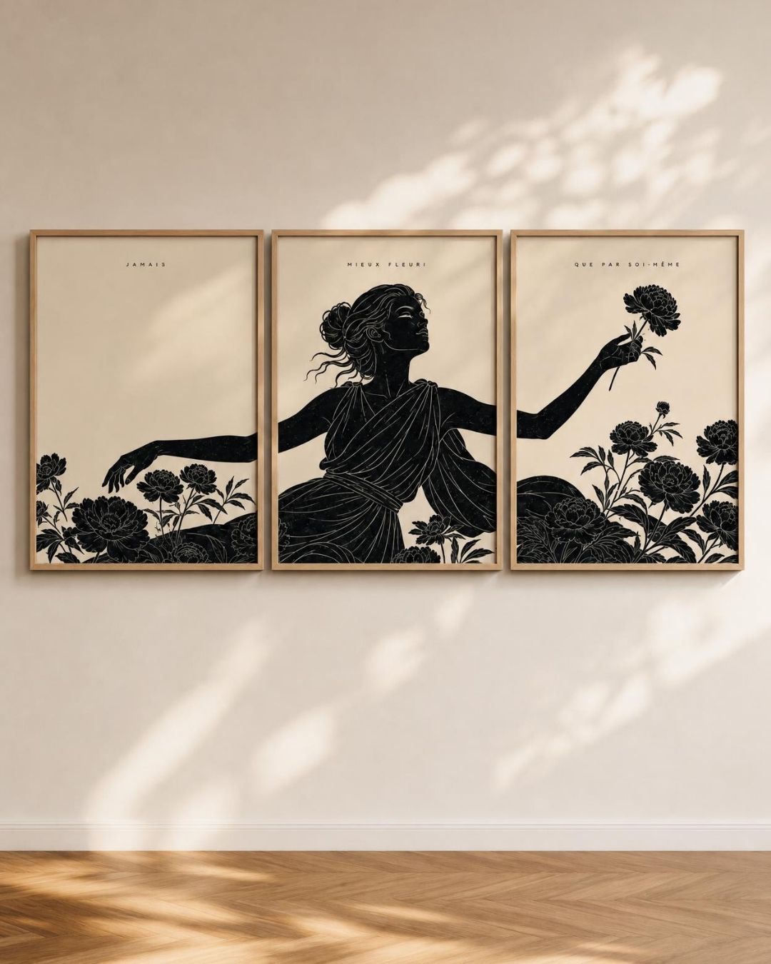 Triptyque — Jamais mieux fleuri que par soi-même