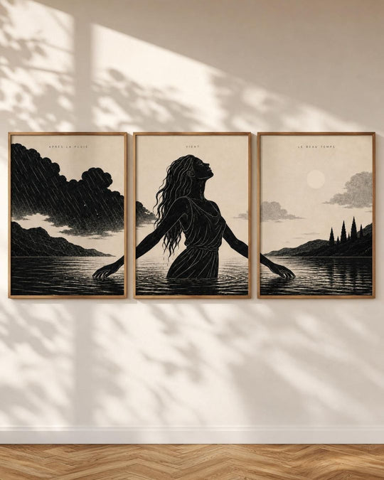 Triptyque — Après la pluie vient le beau temps
