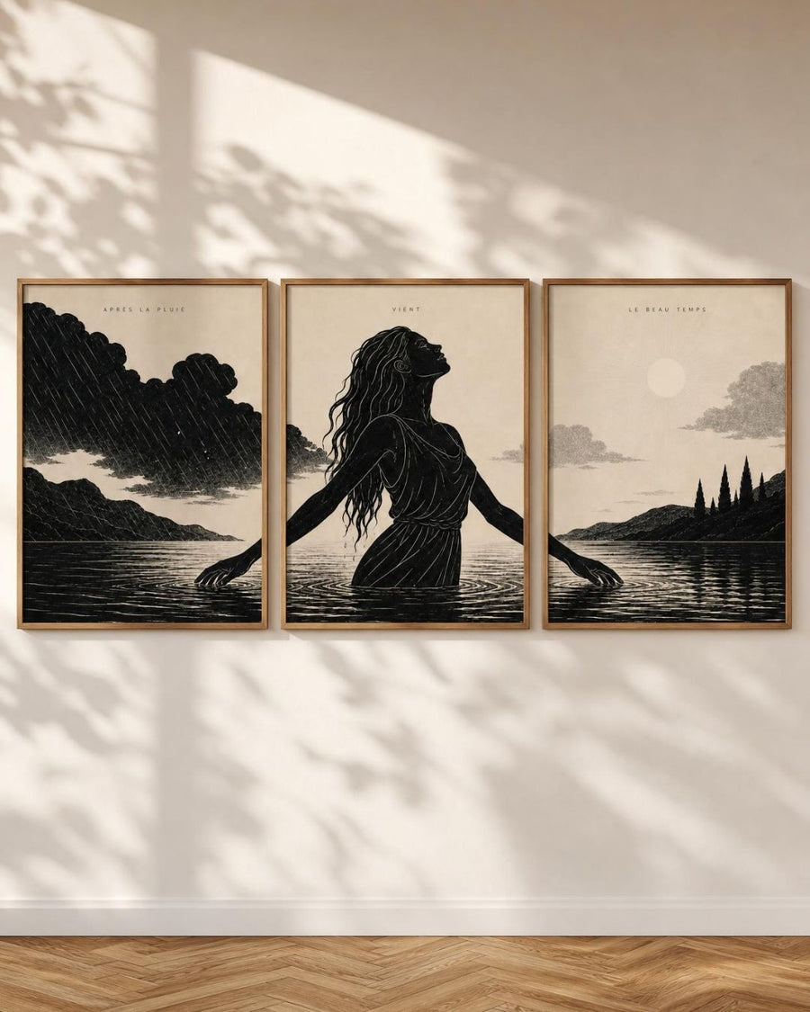 Triptyque — Après la pluie vient le beau temps