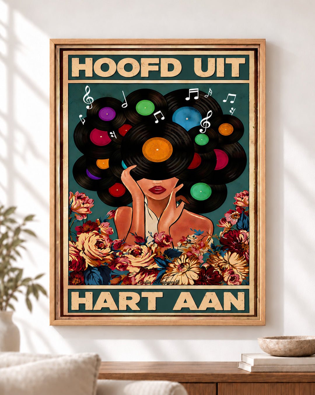 Hoofd uit, hart aan — Decoratieve lijst en interieur niet inbegrepen