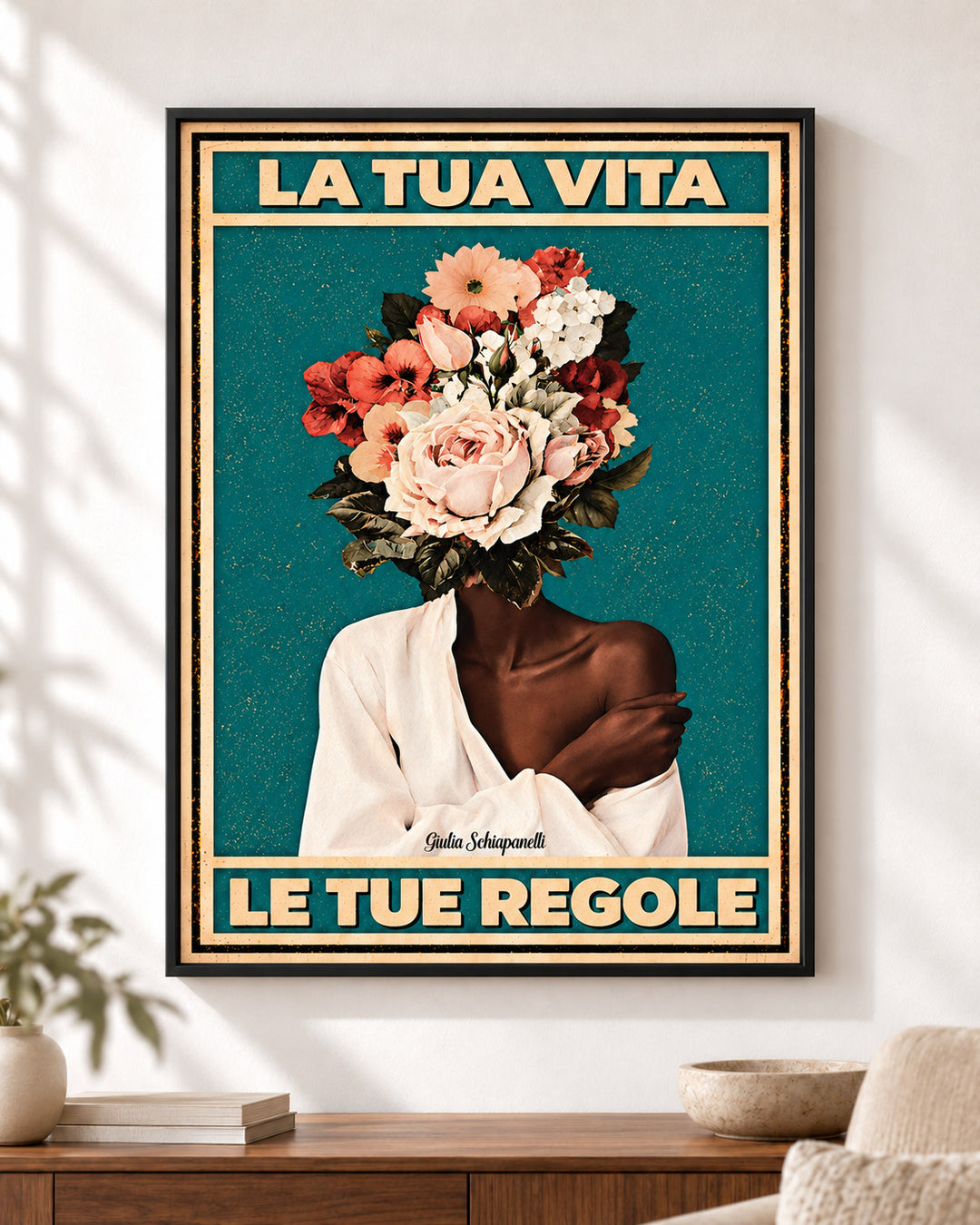 La tua vita, le tue regole — Cornice decorativa non inclusa