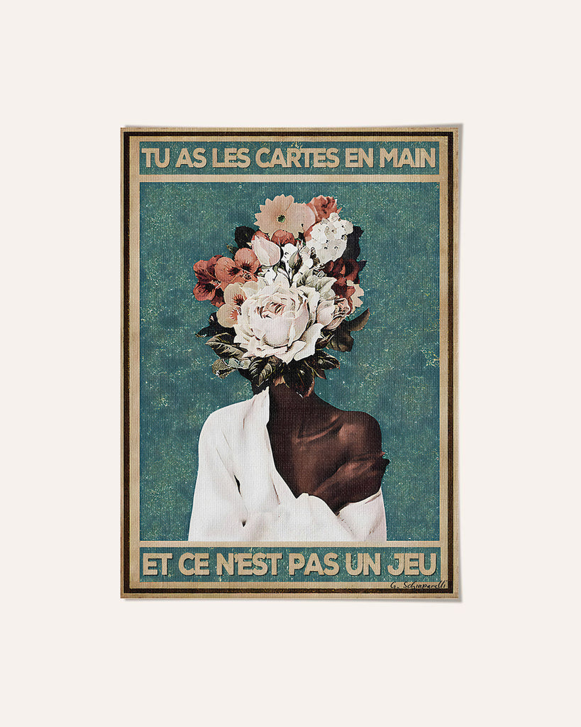 Canvas - Never better bloomed than by oneself 