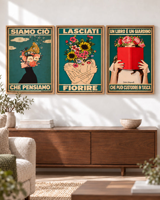 Lasciati fiorire – illustrazione con testo in italiano, immagine 7