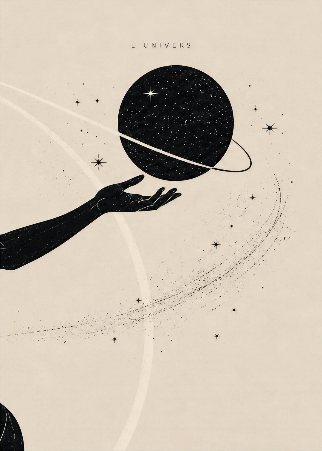 Le monde est facile quand tu vises l’Univers — panneau C