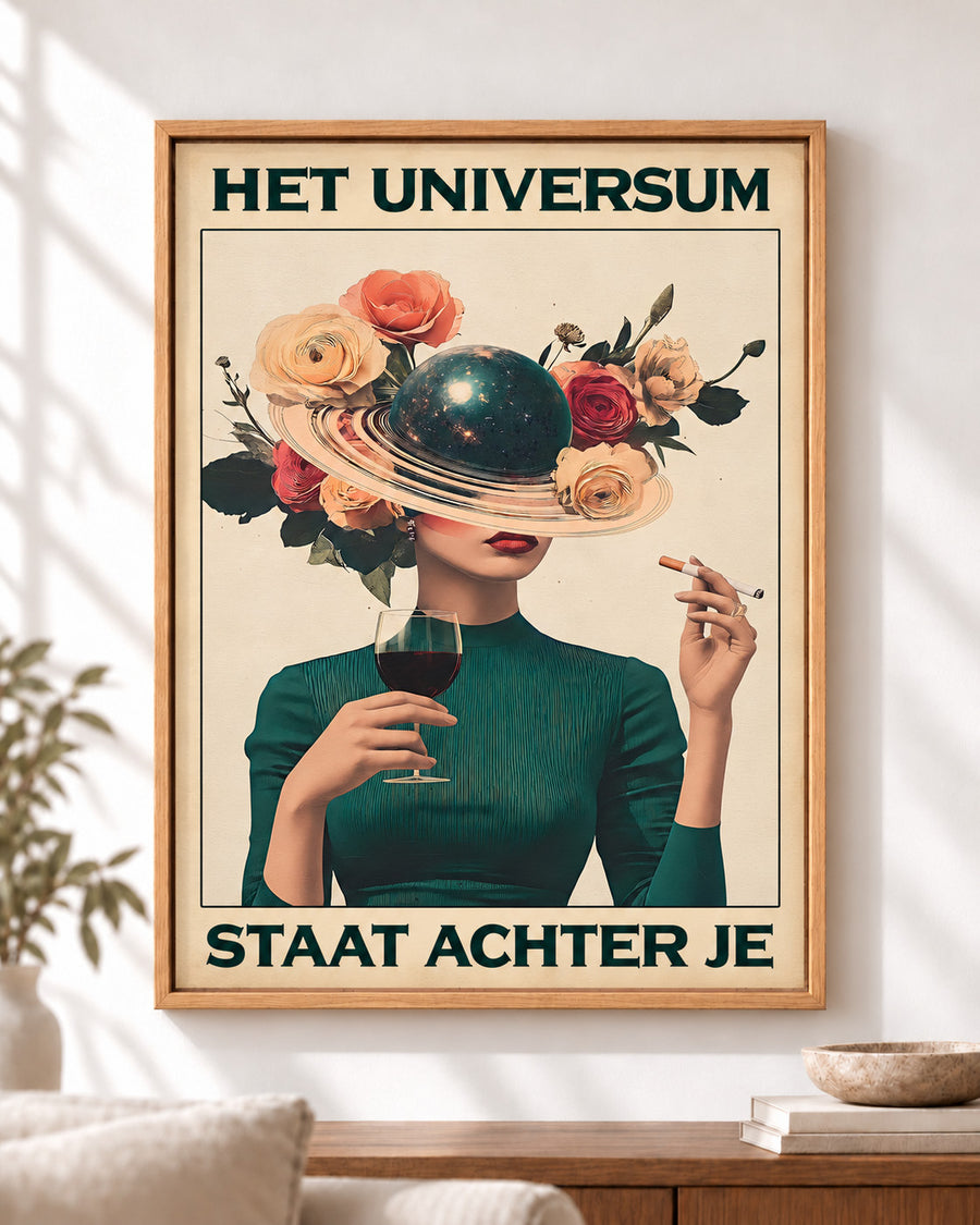 Het universum staat achter je — Planetair portret
