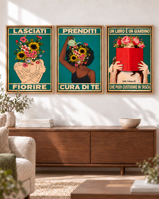 Prenditi cura di te – illustrazione con testo in italiano, immagine 6