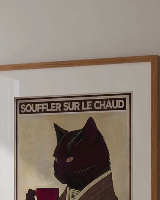 « Souffler sur le chaud sans sortir les griffes » — vidéo produit / product video