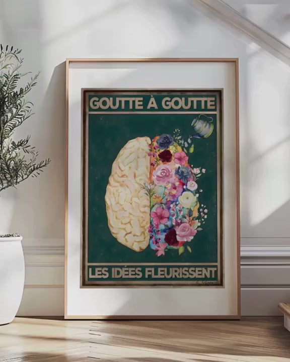 « Goutte à goutte les idées fleurissent » — vidéo produit / product video
