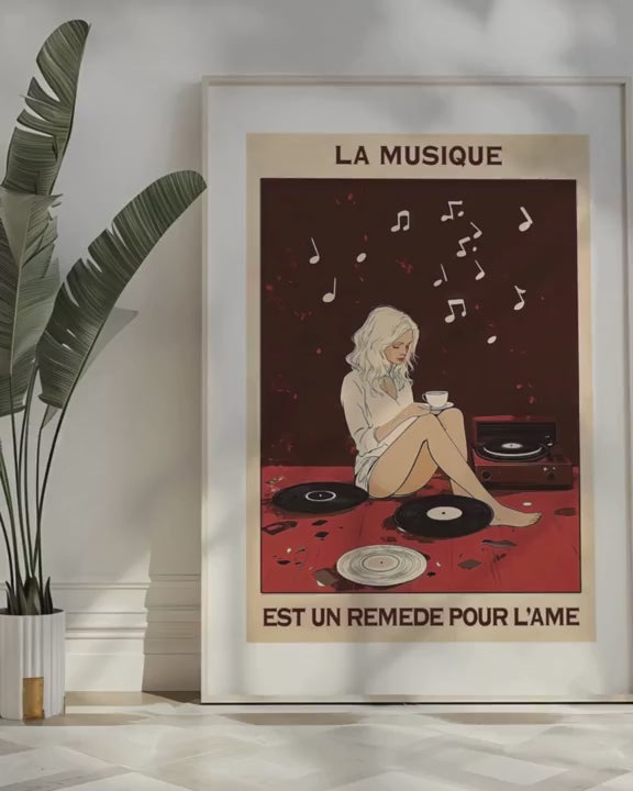 « La musique est un remède pour l'âme » — vidéo produit / product video