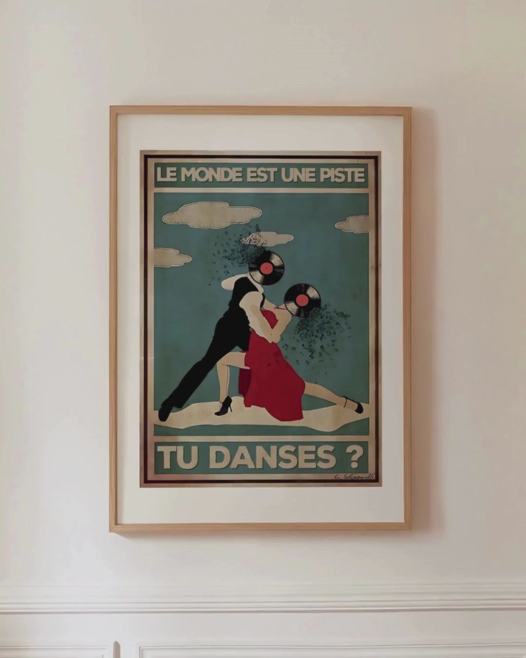 De wereld is een dansvloer, dans je? 
