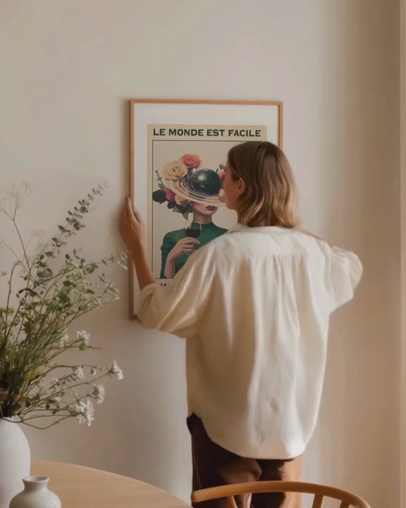 « Le monde est facile quand tu vises l'Univers » — vidéo produit / product video