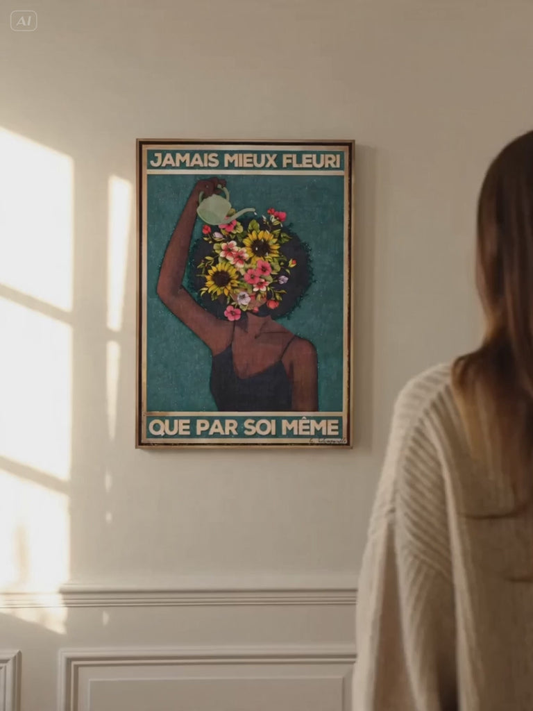 « Jamais mieux fleuri que par soi-même » — vidéo produit de la toile