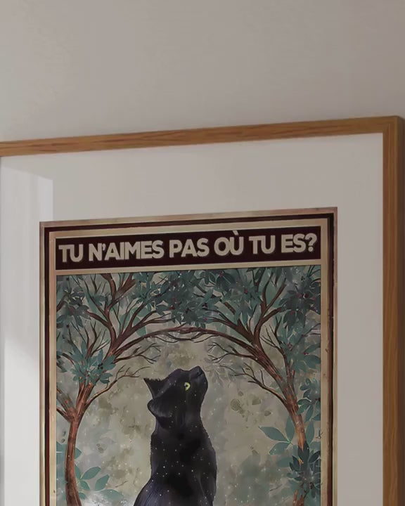 « Tu n'aimes pas où tu es? Bouge! Tu n'es pas un arbre » — vidéo produit / product video