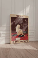 La música es mi escape 