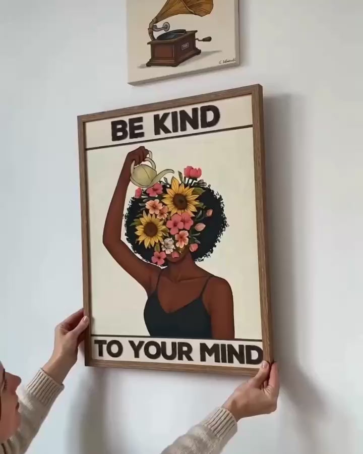 Sé amable con tu mente 