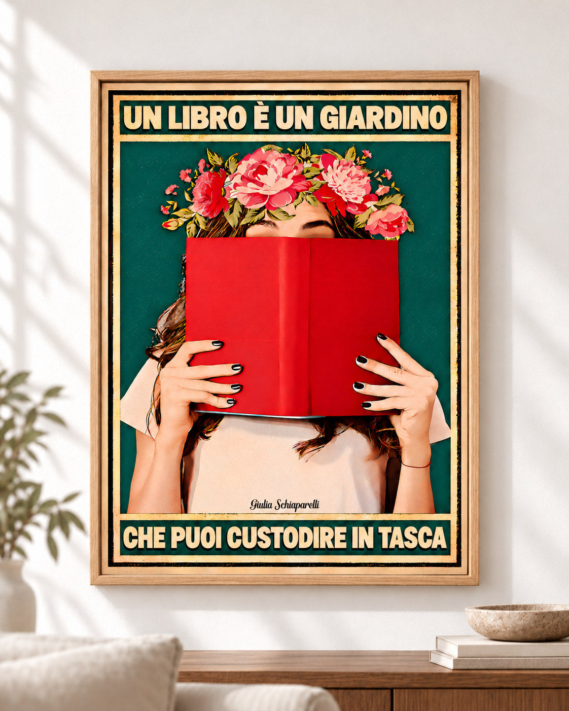 Un libro è un giardino che puoi custodire in tasca