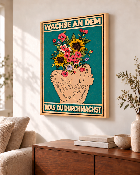 Wachse an dem, was du durchmachst – Wohnbeispiel