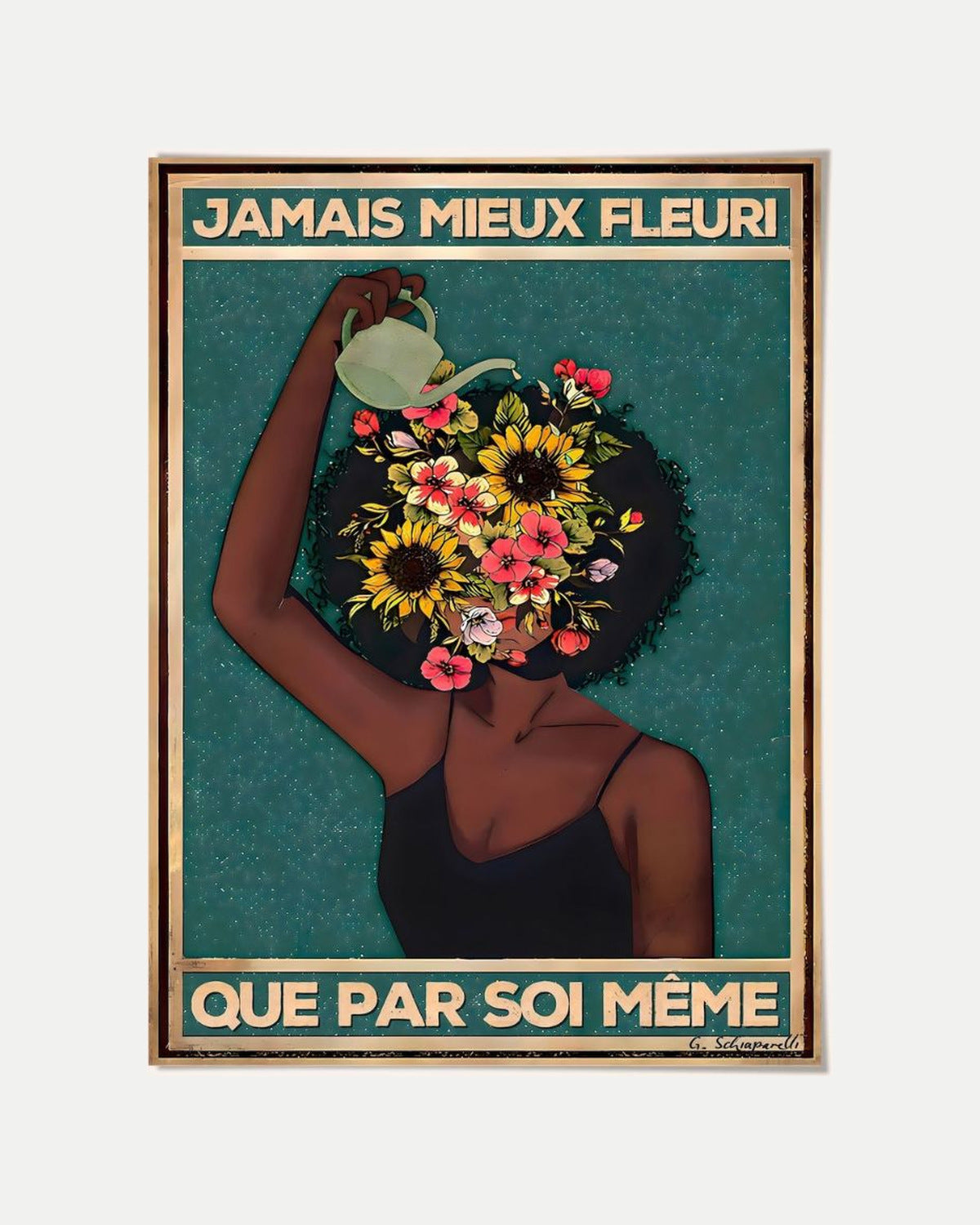 Jamais mieux fleuri que par soi-même