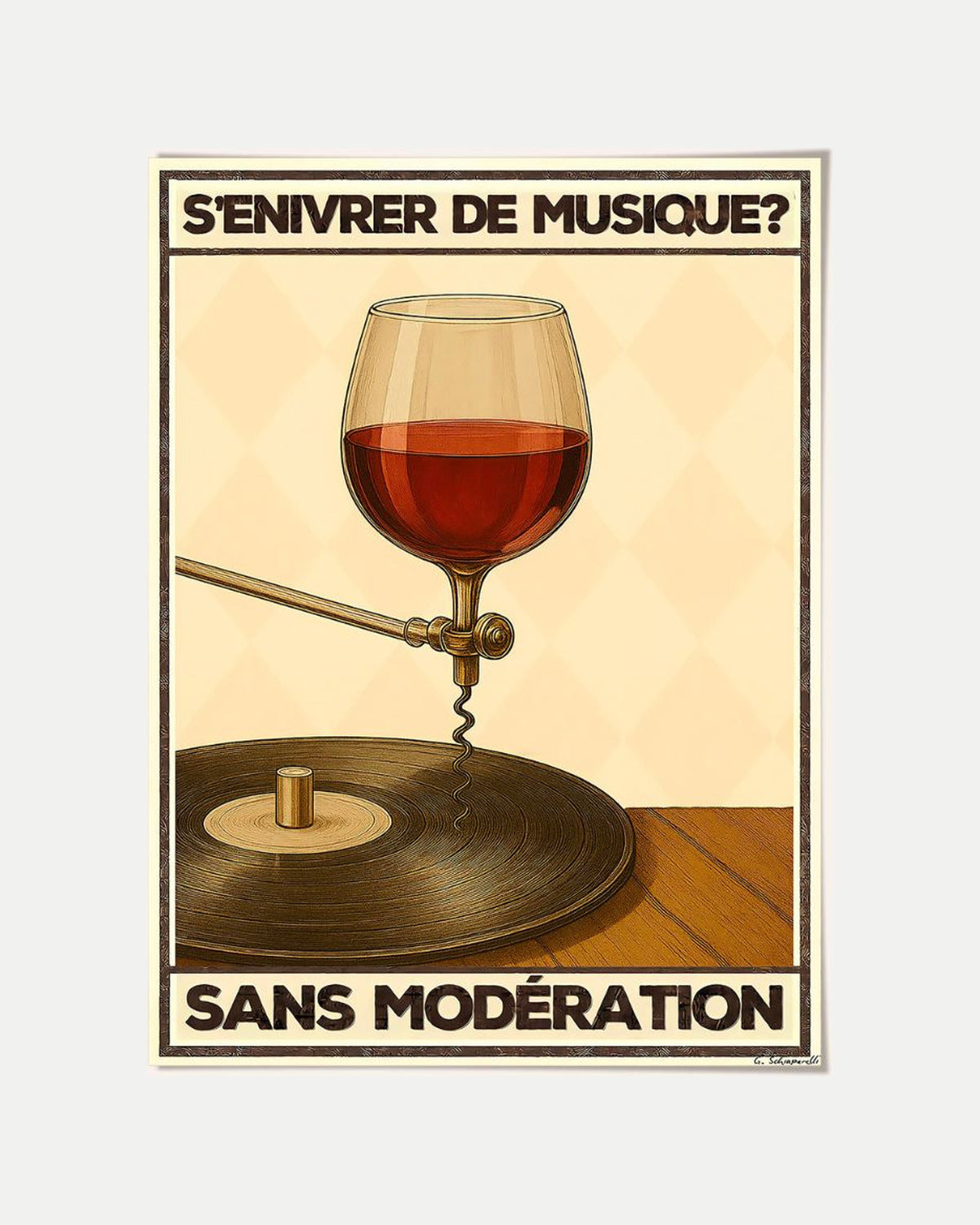 S'enivrer de musique? Sans modération — Crème & Sable