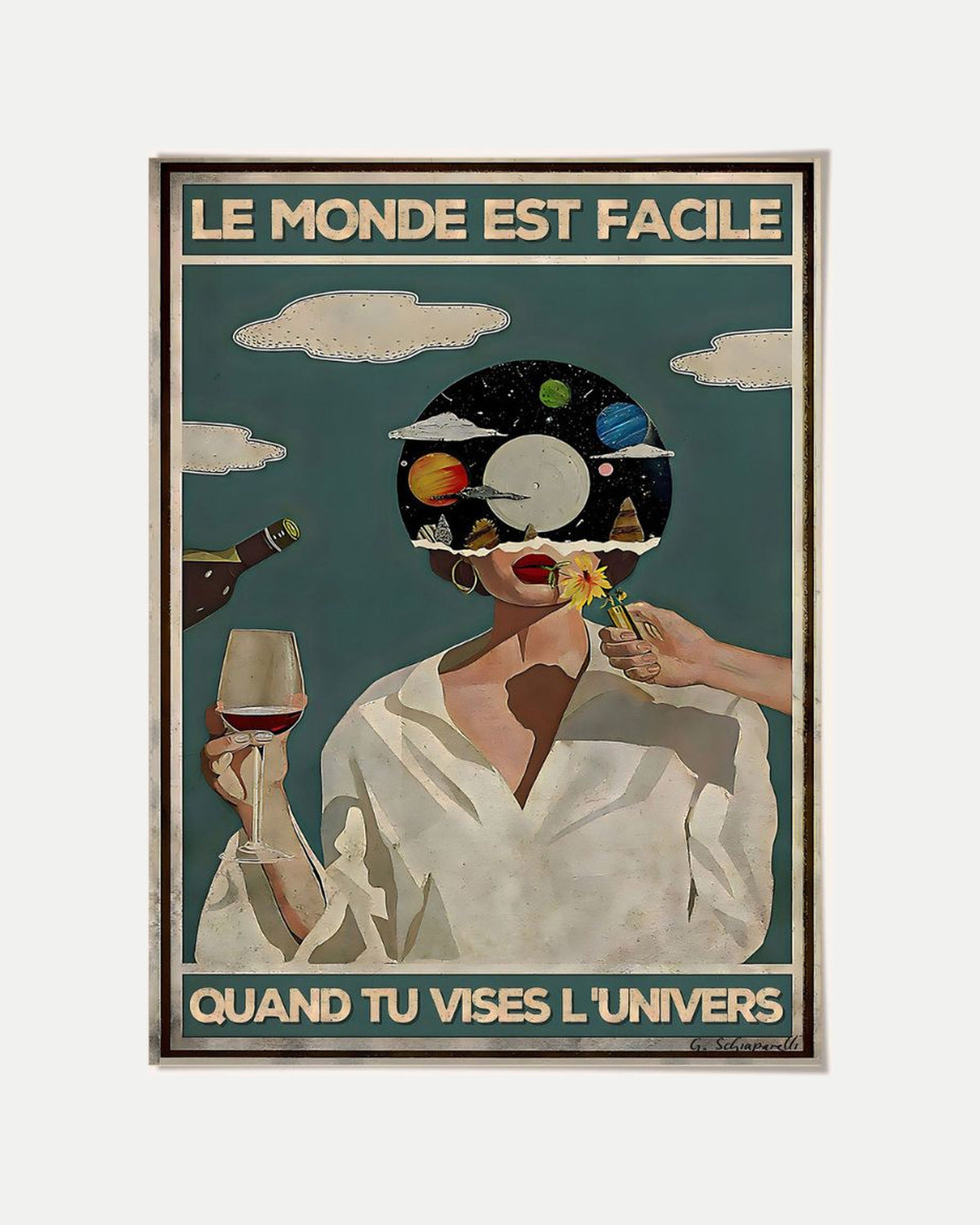 Le monde est facile quand tu vises l'Univers