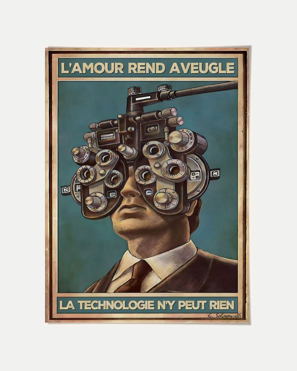 L'amour rend aveugle, la technologie n'y peut rien