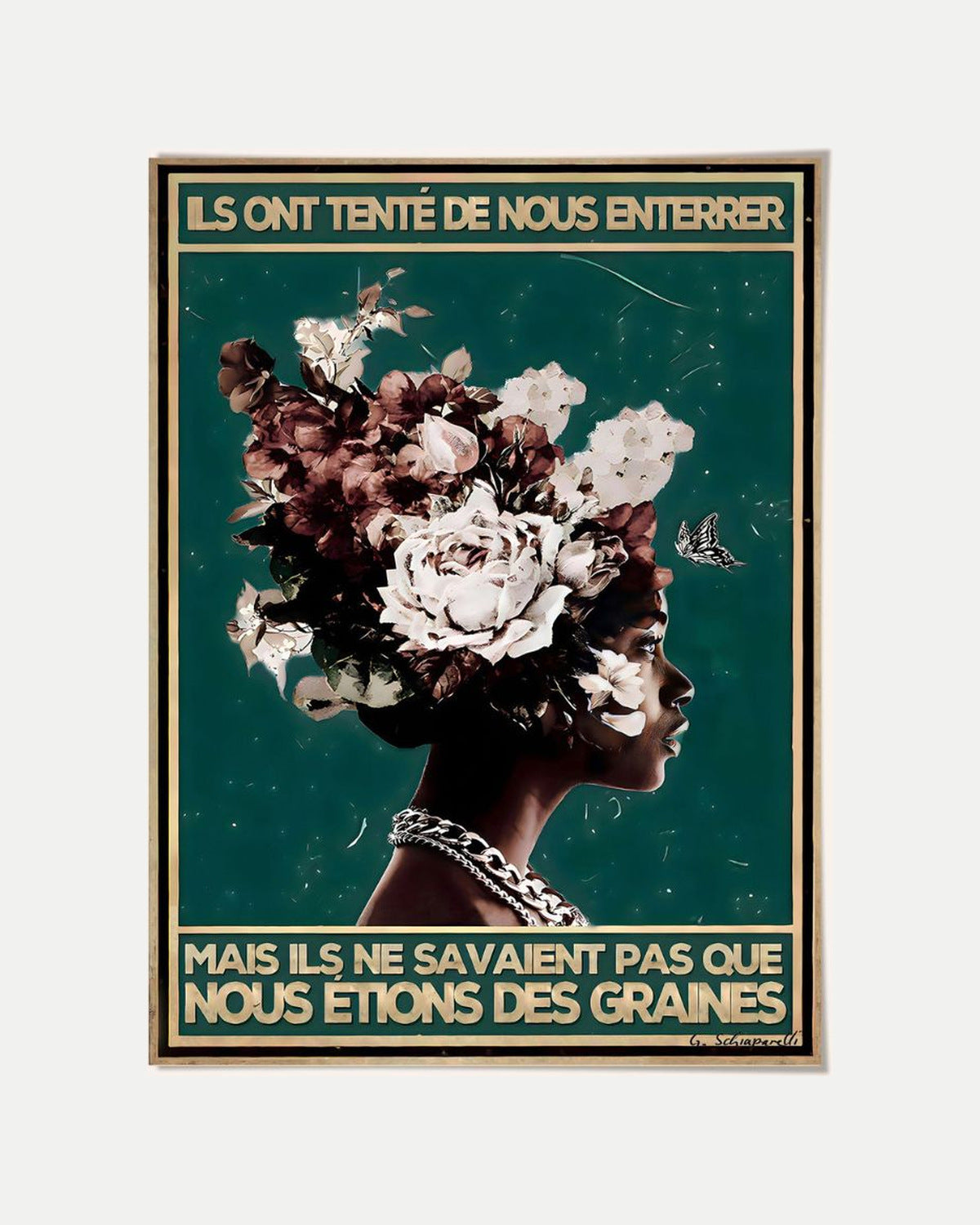 Ils ont tenté de nous enterrer, mais ils ne savaient pas que nous étions des graines