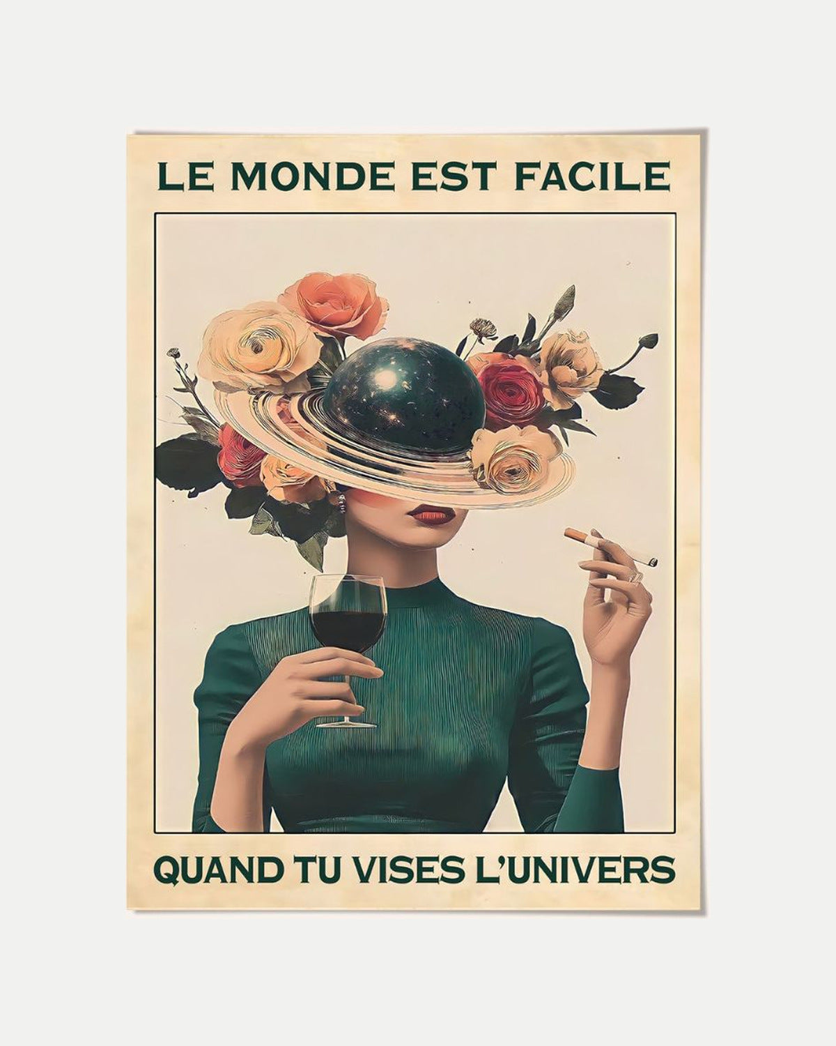 Le monde est facile quand tu vises l'Univers