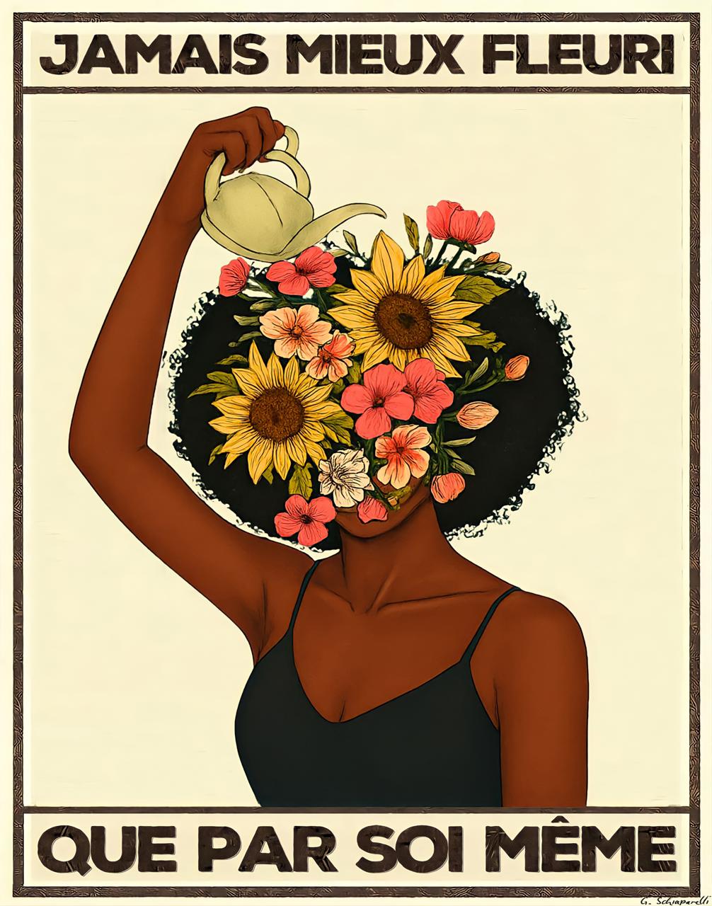 Jamais mieux fleuri que par soi-même — Crème & Sable