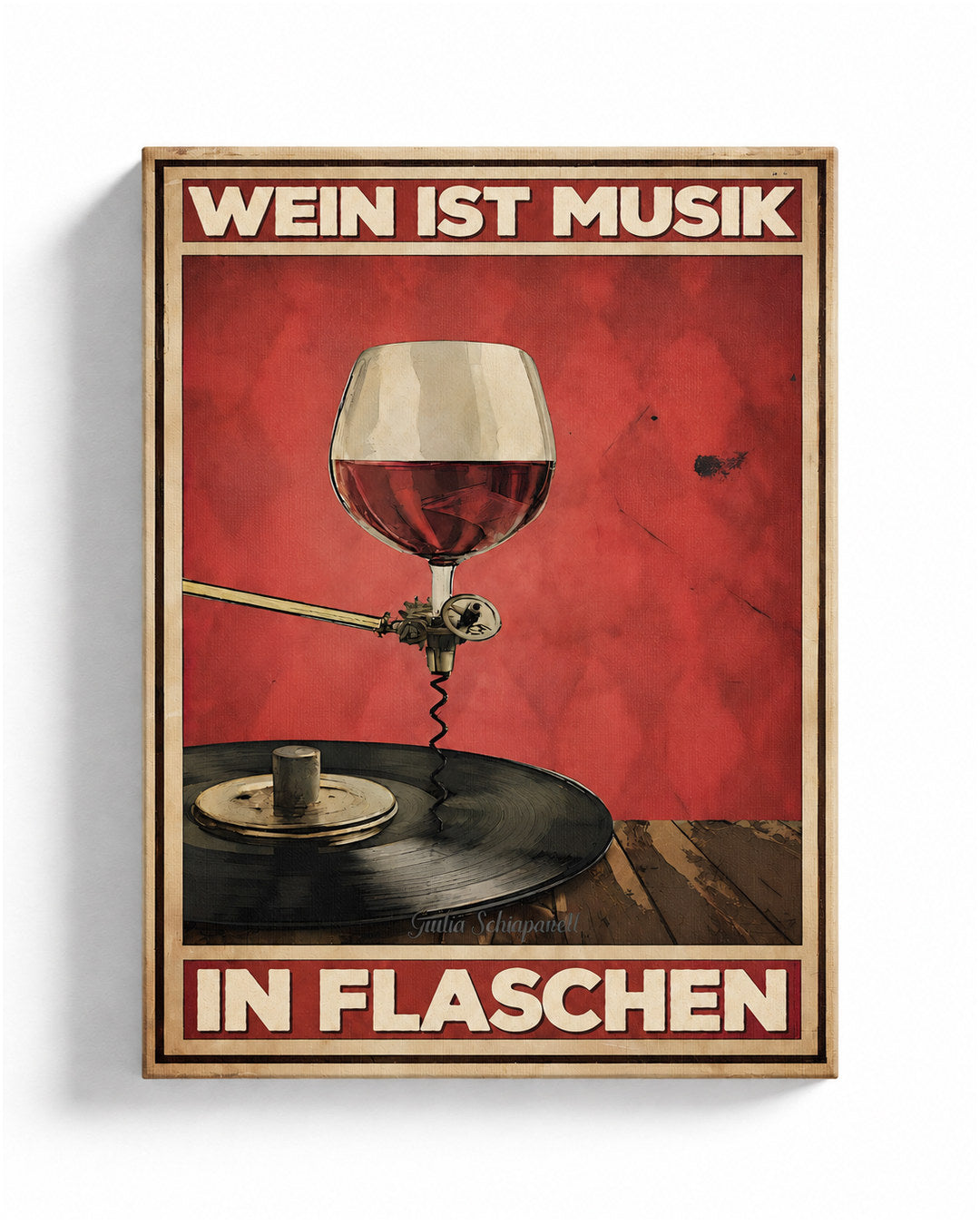 Wein ist Musik in Flaschen