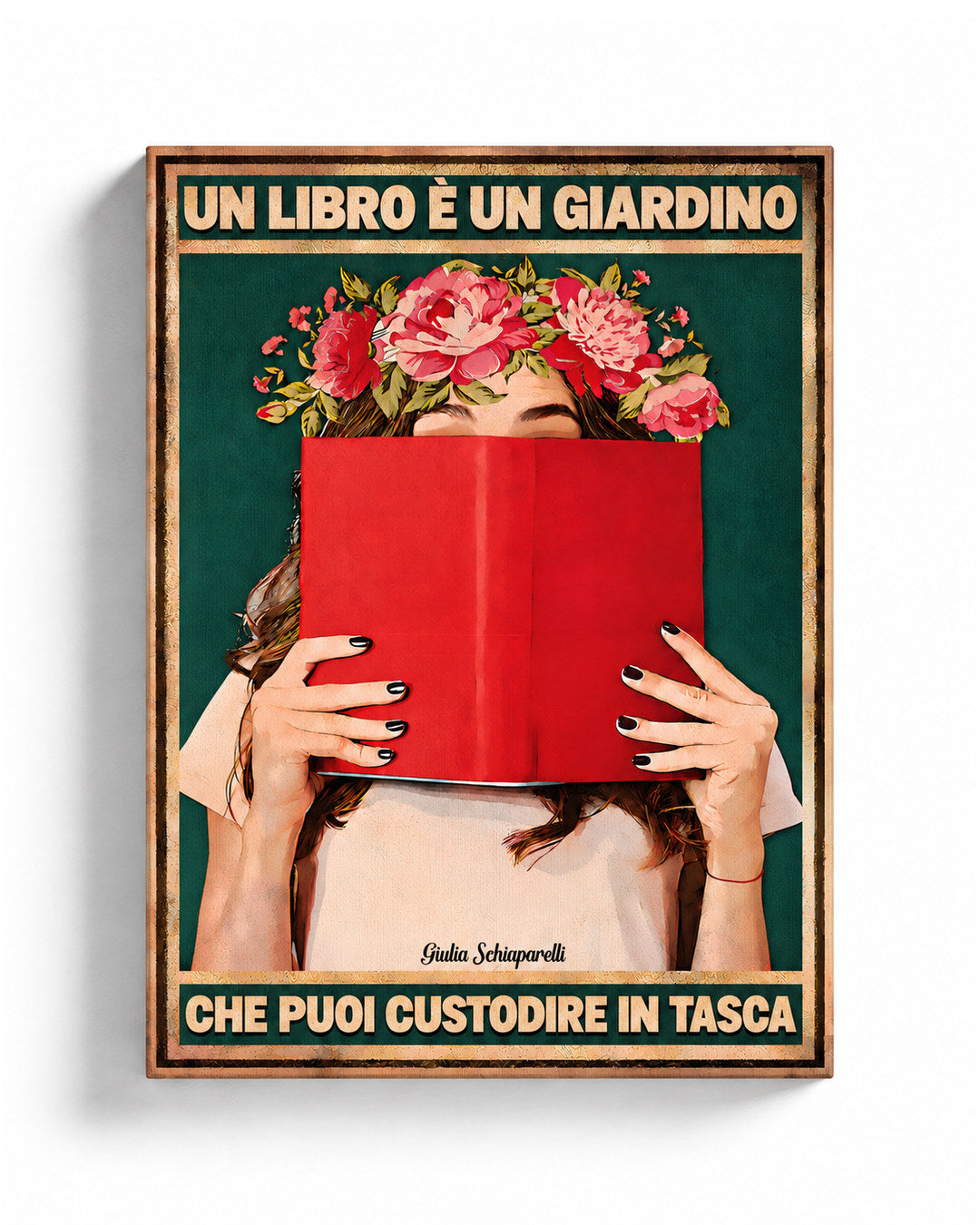 Un libro è un giardino che puoi custodire in tasca