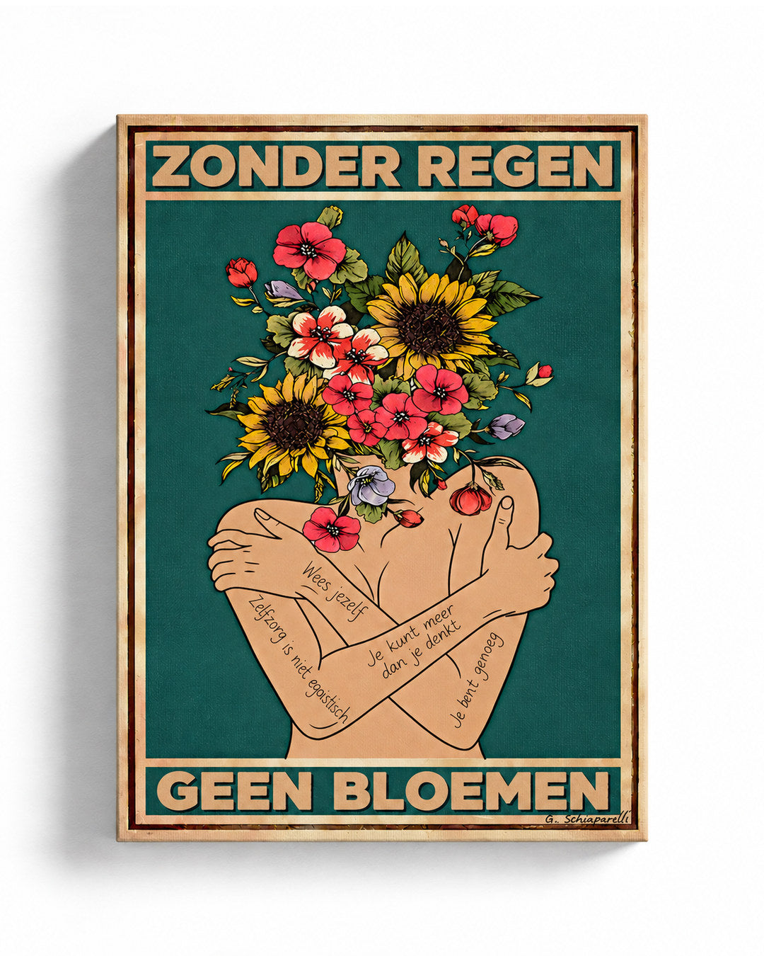 Zonder regen geen bloemen