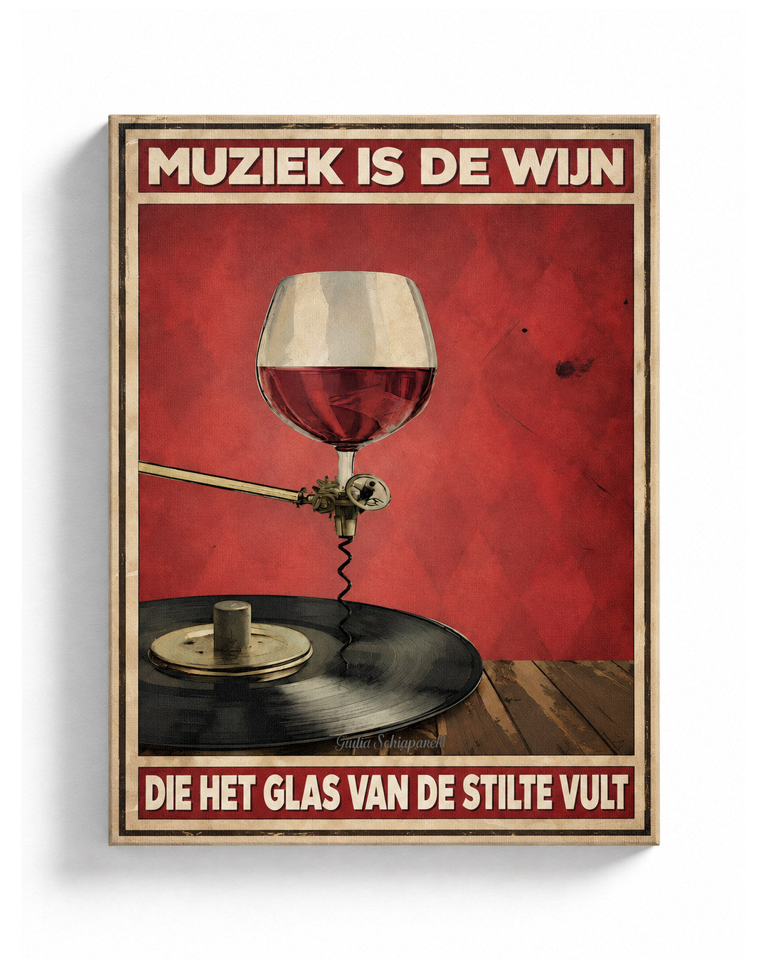 Muziek is de wijn die het glas van de stilte vult