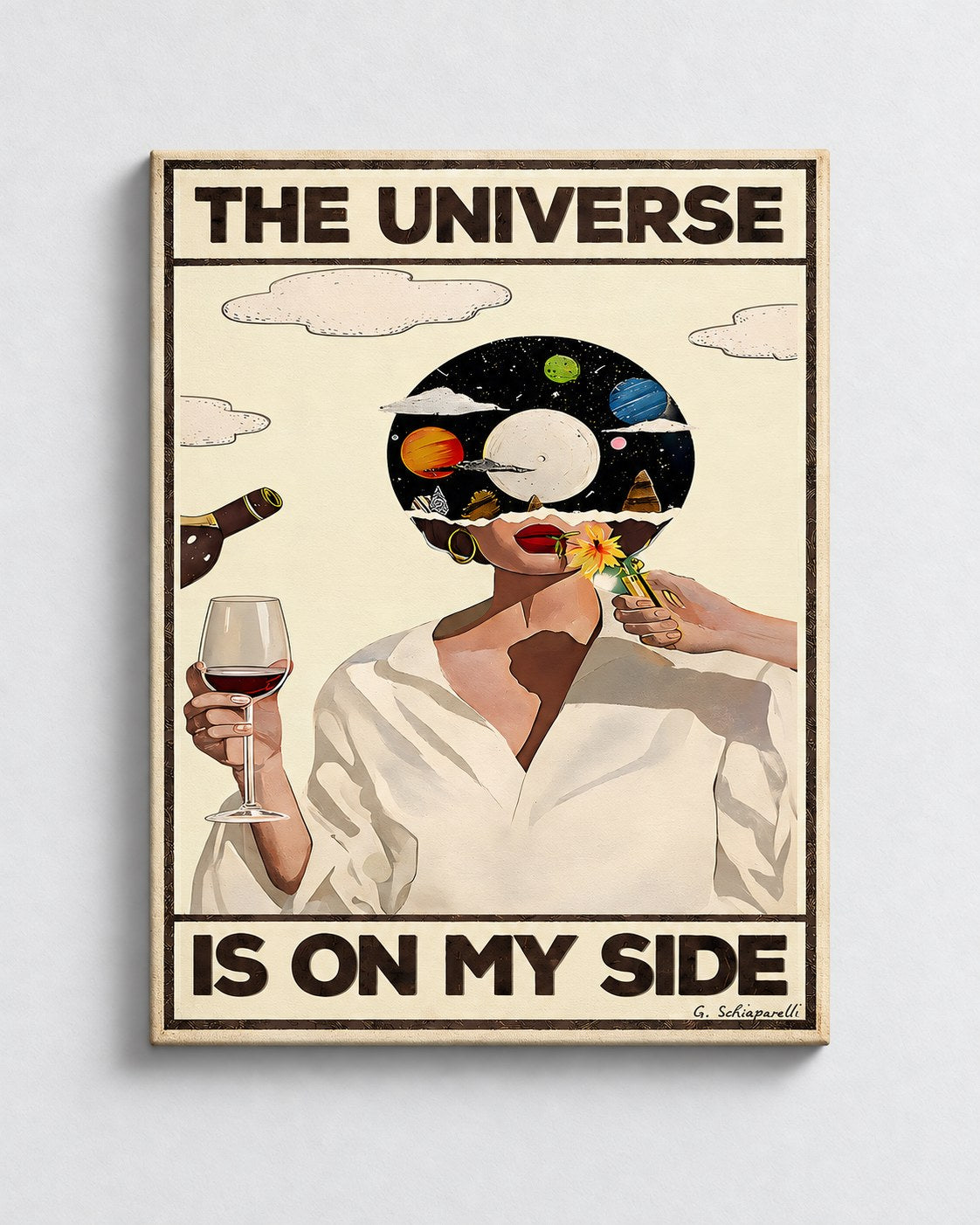 Het universum staat aan mijn kant 