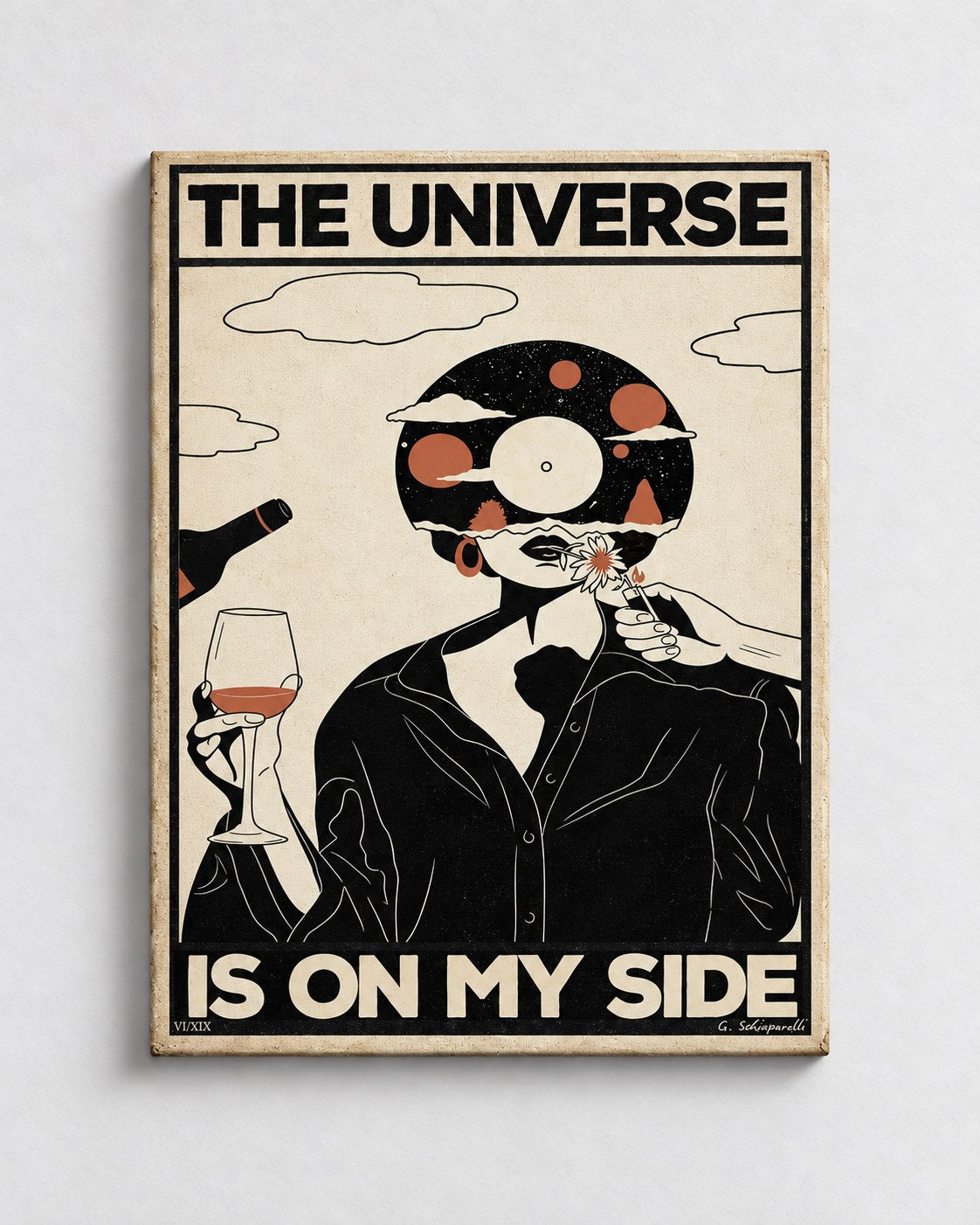Het universum staat aan mijn kant 