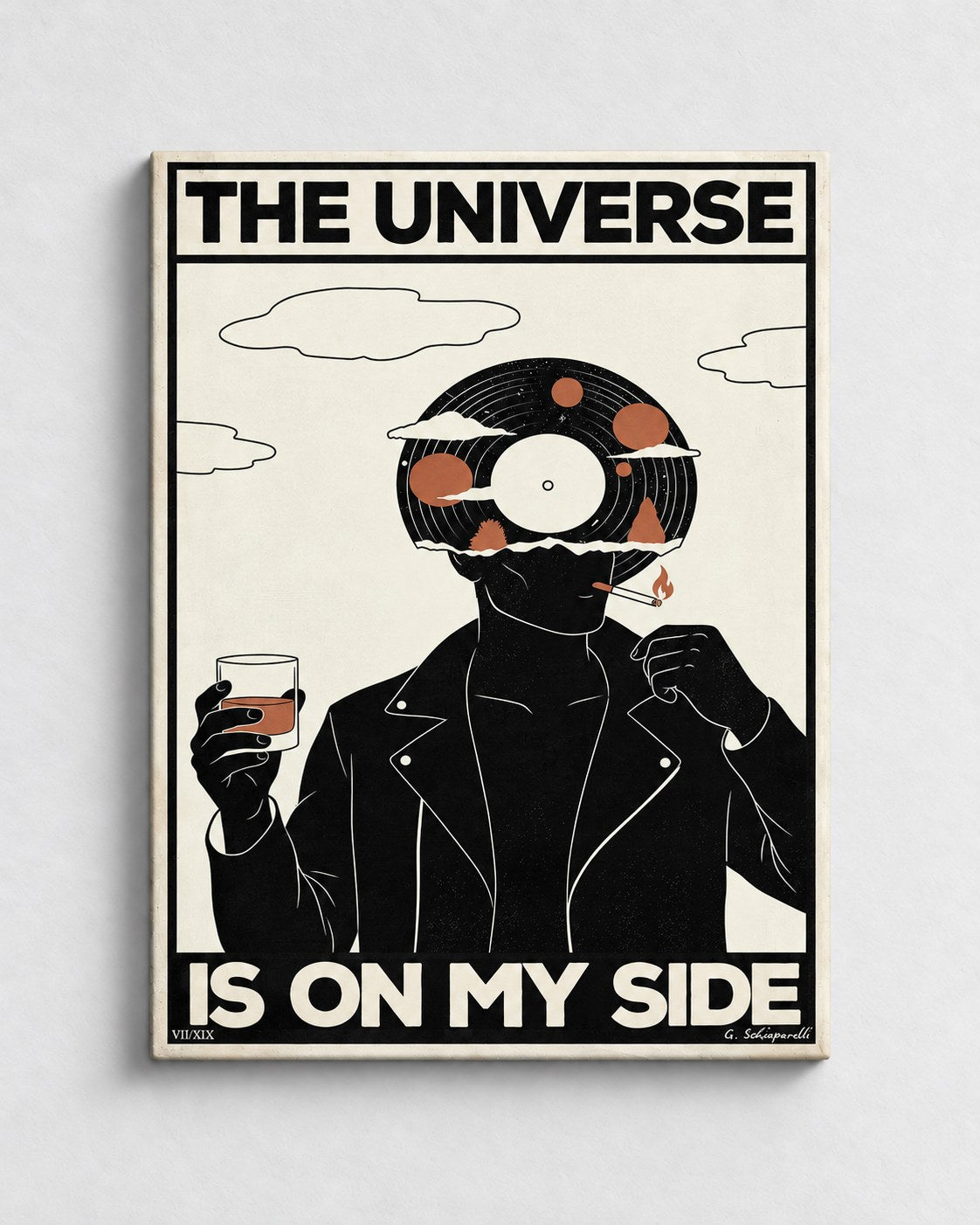 Het universum staat aan mijn kant 