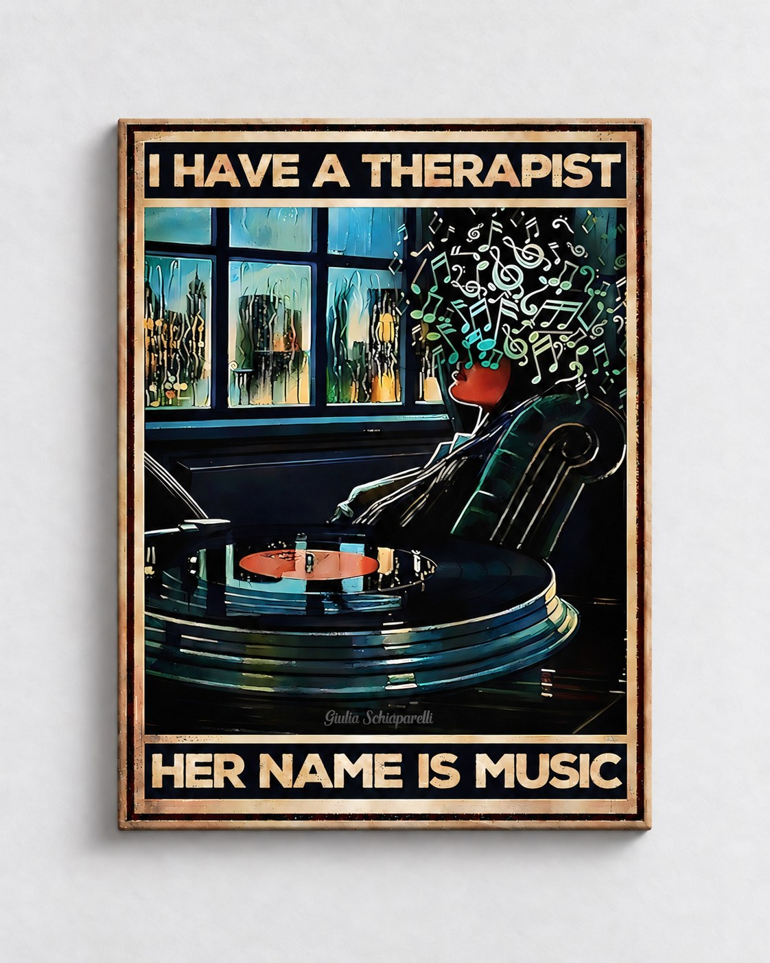 Ik heb een therapeut, haar naam is muziek 