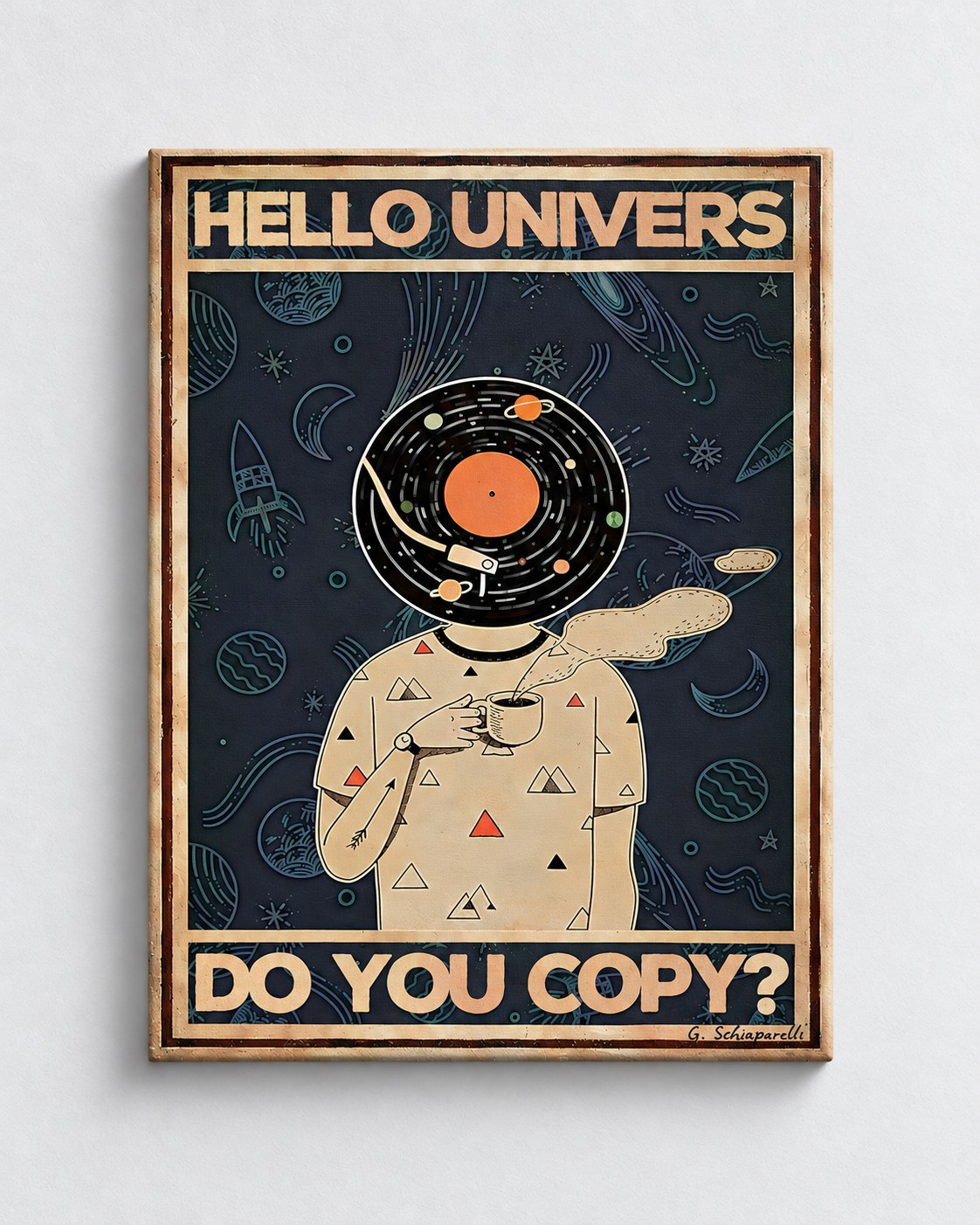 Hallo Universum, ontvangt u mij? 