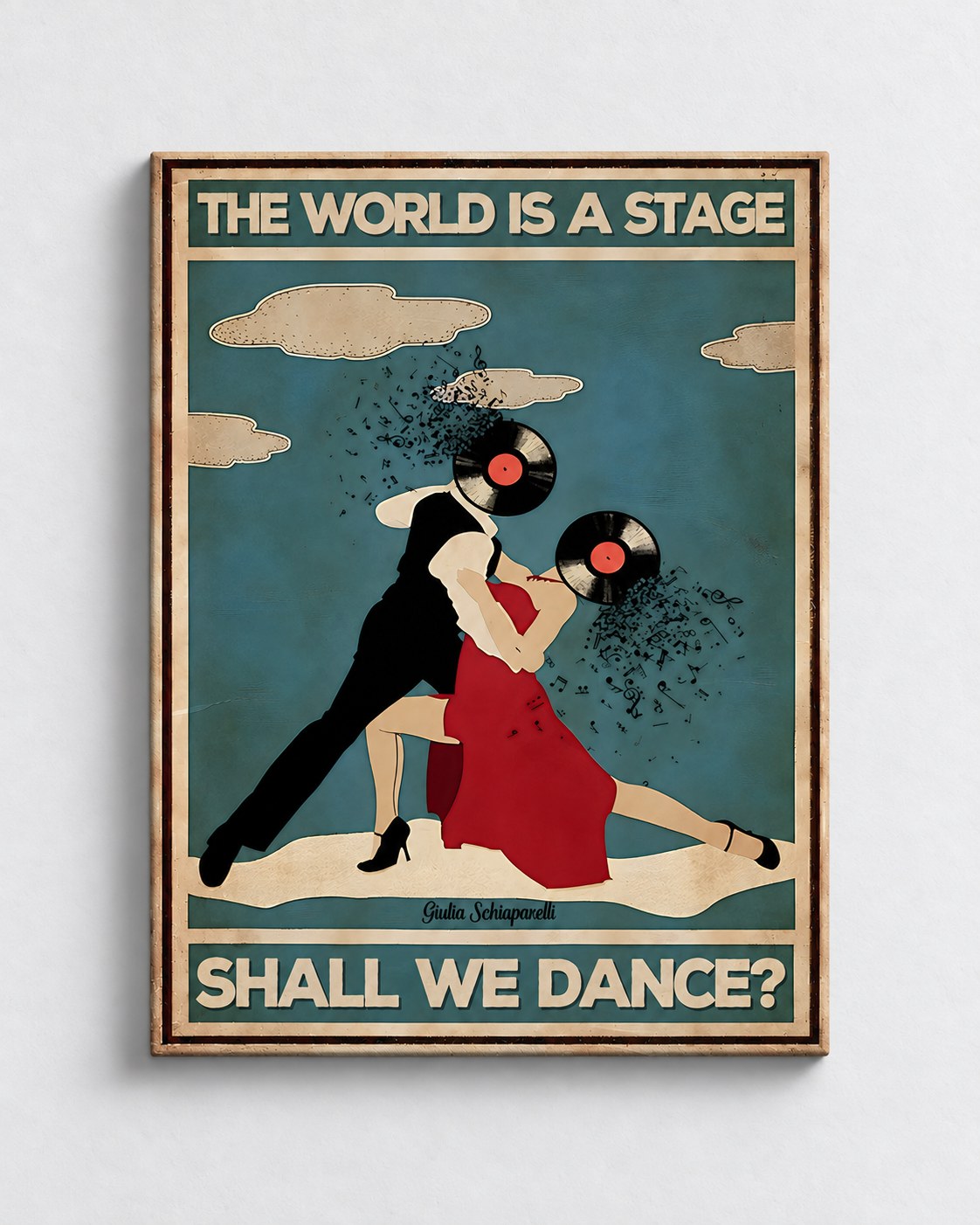 De wereld is een podium, zullen we dansen? 